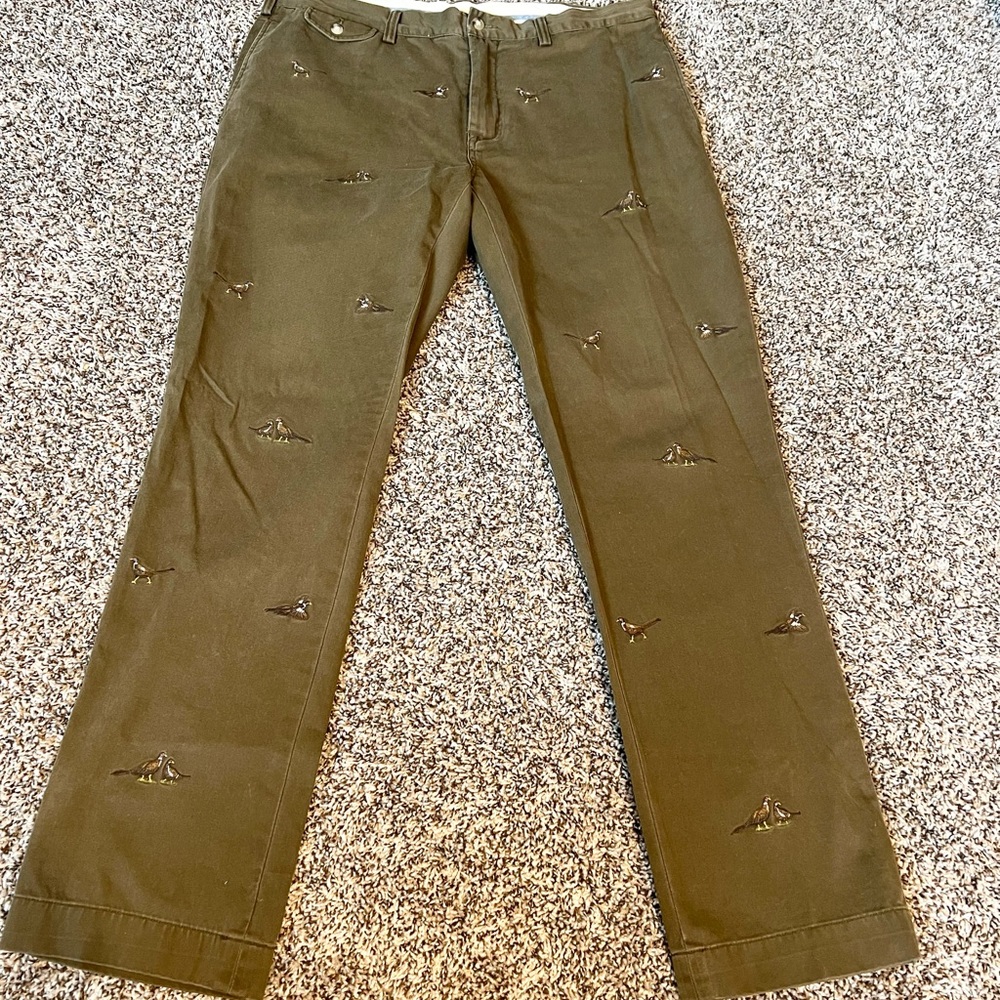 Polo by Ralph Lauren Embroidered Duck Chino Pants
